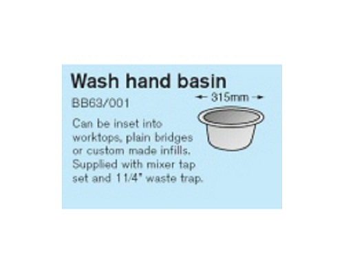 IMC Bartender Wash Hand Basin - BB63/001